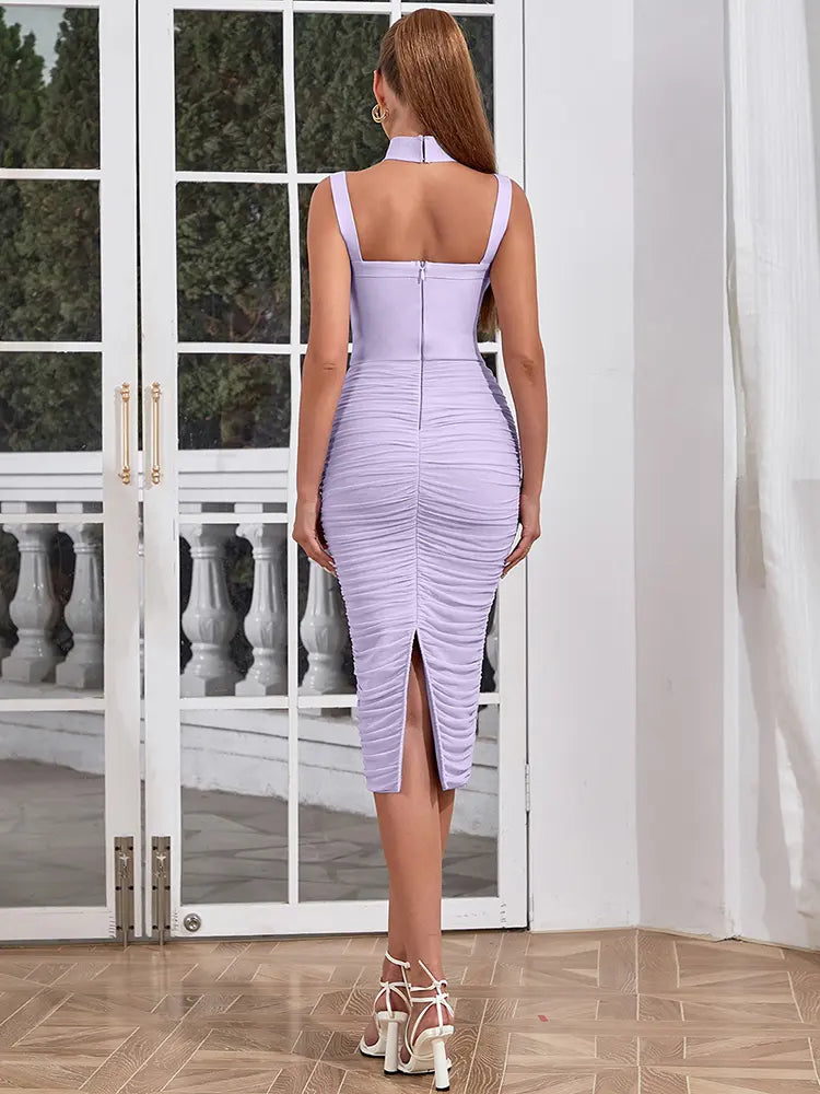 Halter Bandage Backless Dress Newgew Dresses