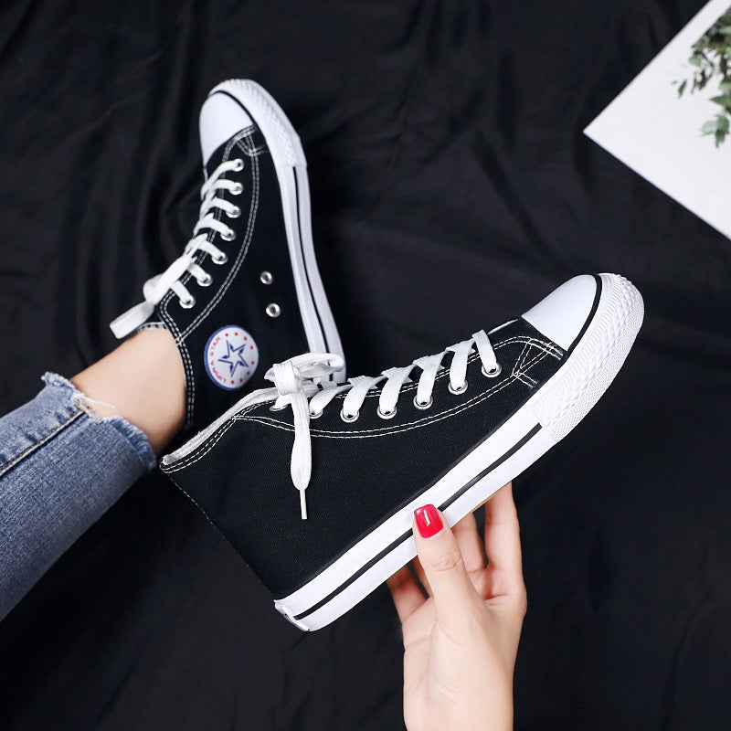 Women's Spring For Lovers Classic Summer Breathable Canvas Shoes Newgew