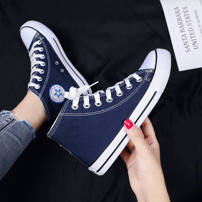 Women's Spring For Lovers Classic Summer Breathable Canvas Shoes Newgew