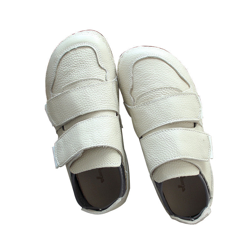 Women Handmade Retro Leather Flat Casual Shoes Newgew Shoes