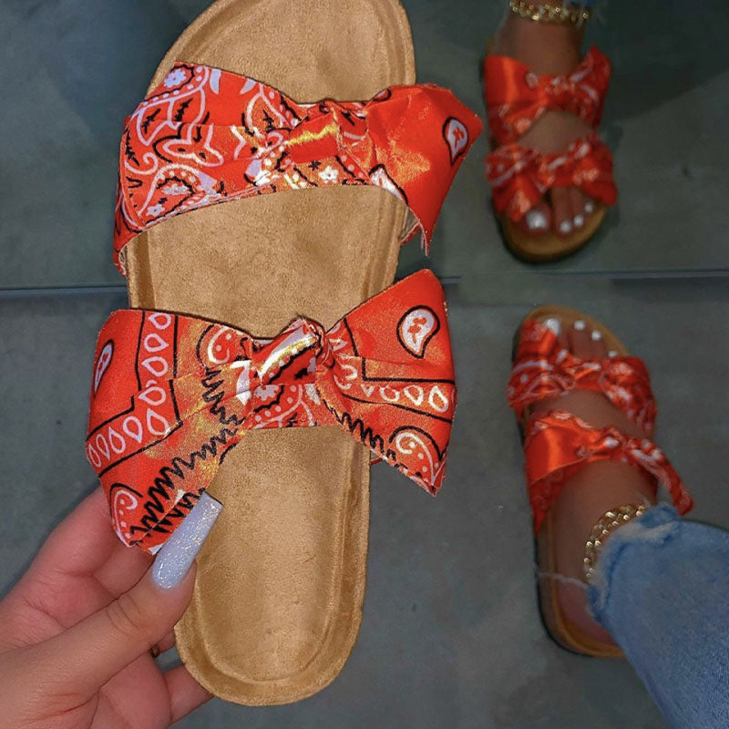 Casual With Bow Round Comfortable Shoes NewGew