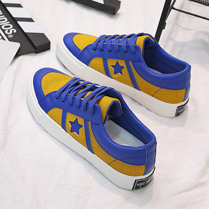 Women's & Men's Summer Bright Oil Retro Classic Vulcanized Canvas Shoes Newgew