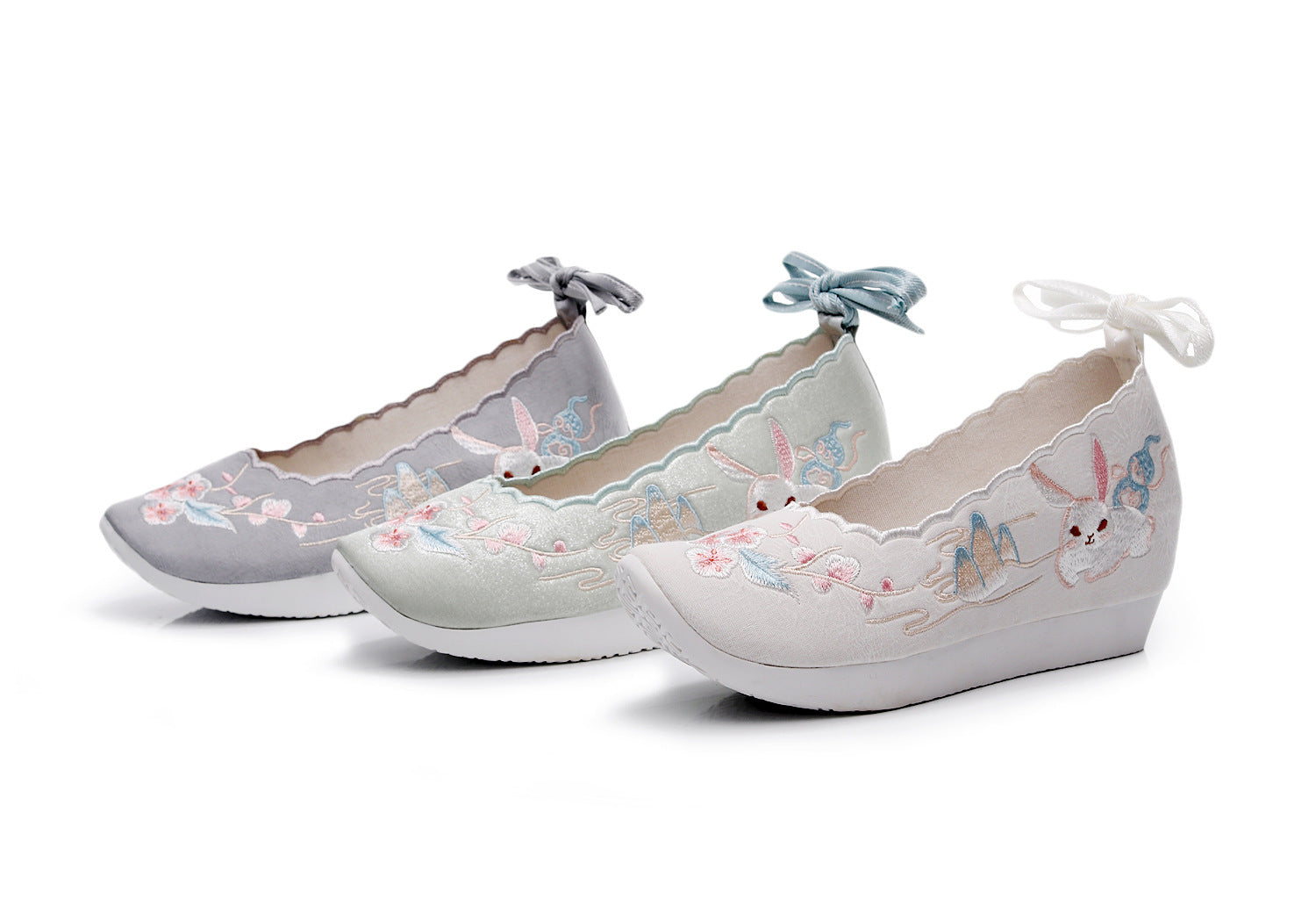 For Han Chinese Clothing Round Head Female Canvas Shoes Newgew