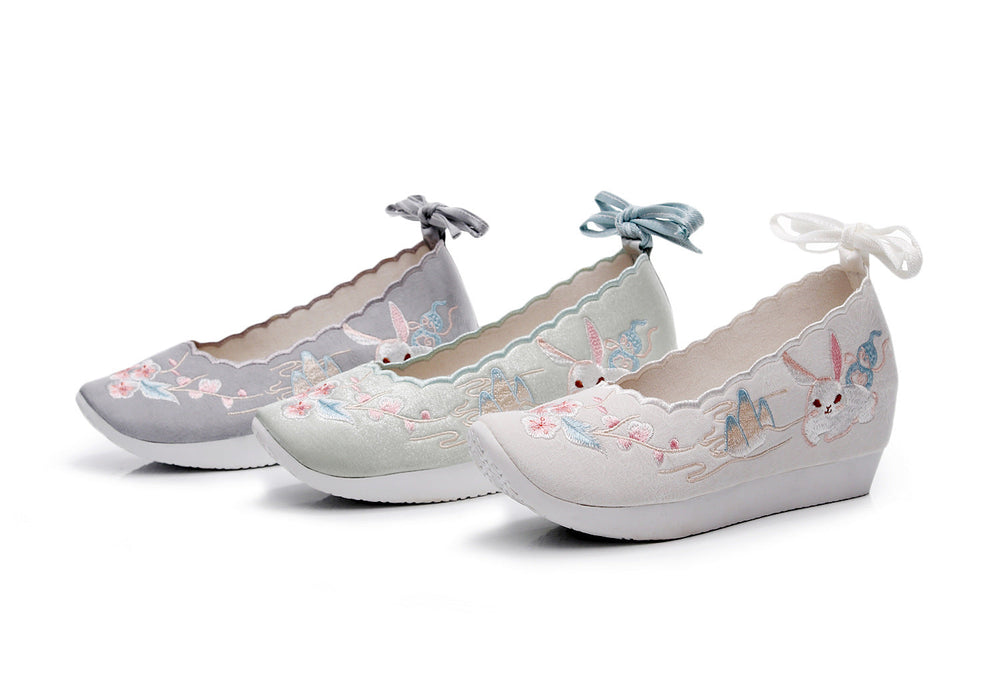 For Han Chinese Clothing Round Head Female Canvas Shoes Newgew