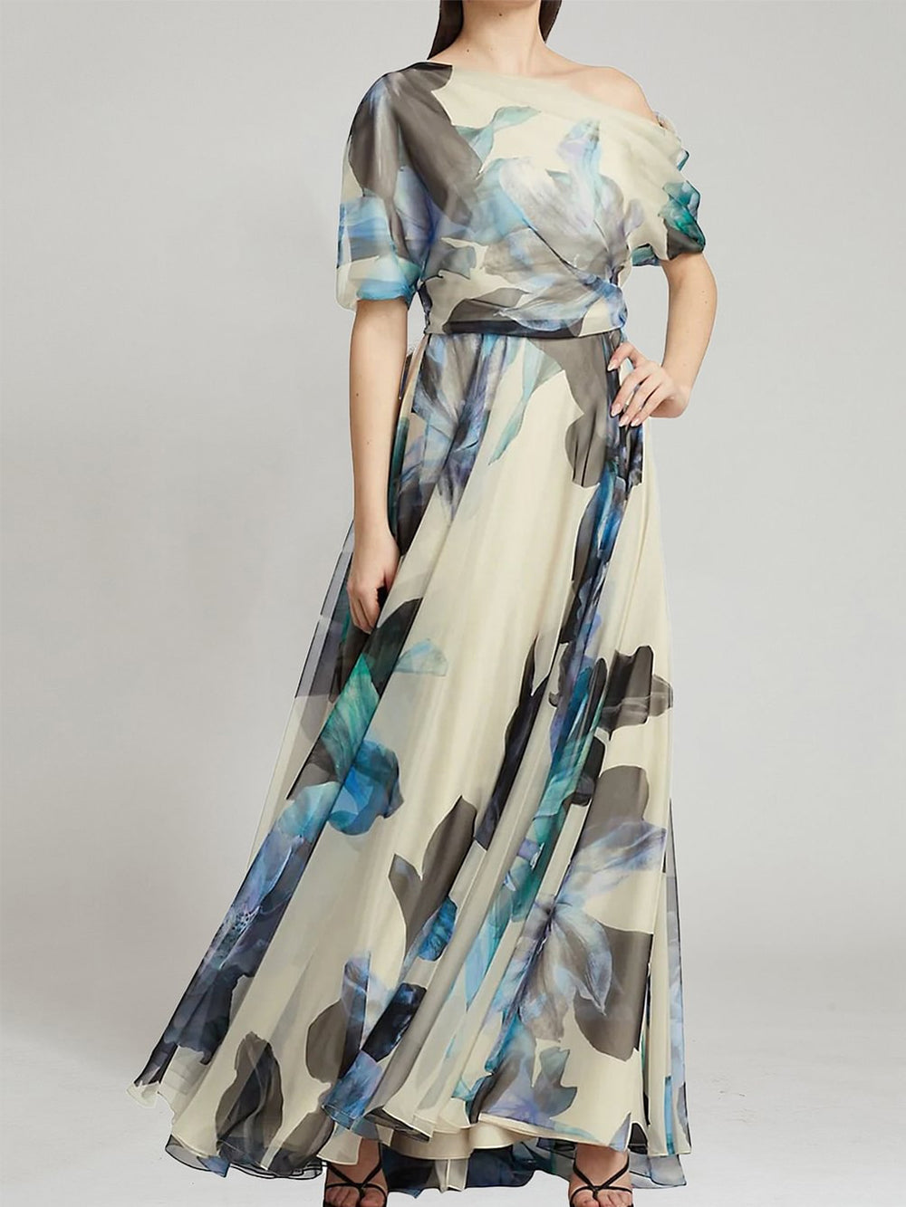 Lolita Swing Skirt Print Maxi Dress Newgew Dresses