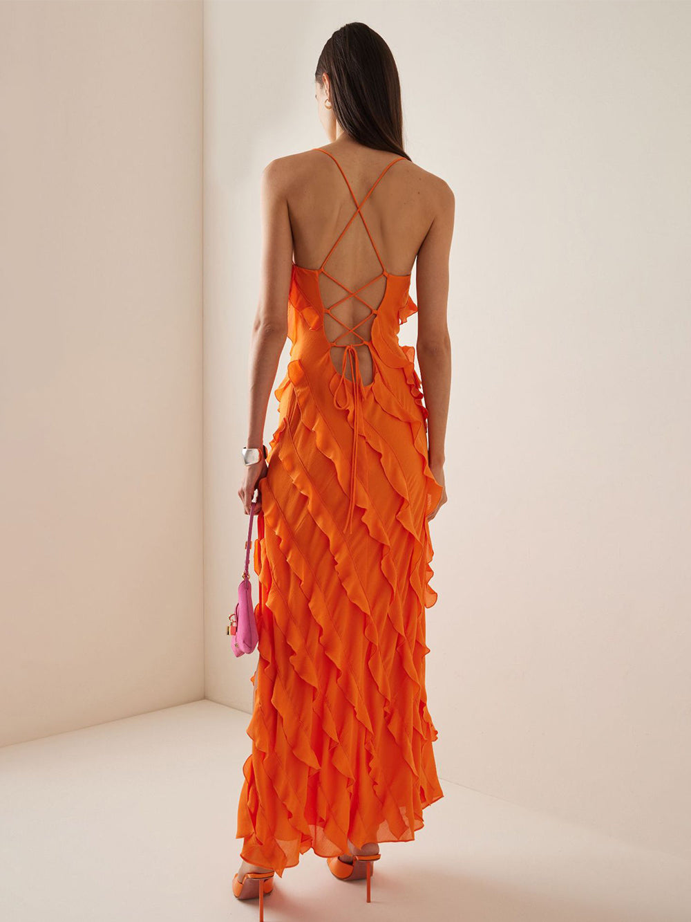 Wood Ear Skirt Slit Maxi Dress Newgew Dresses