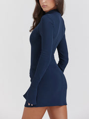 Navy Mini Dress Newgew Dresses
