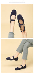 Strapless Woven Mary Jane Shoes NEW GEW