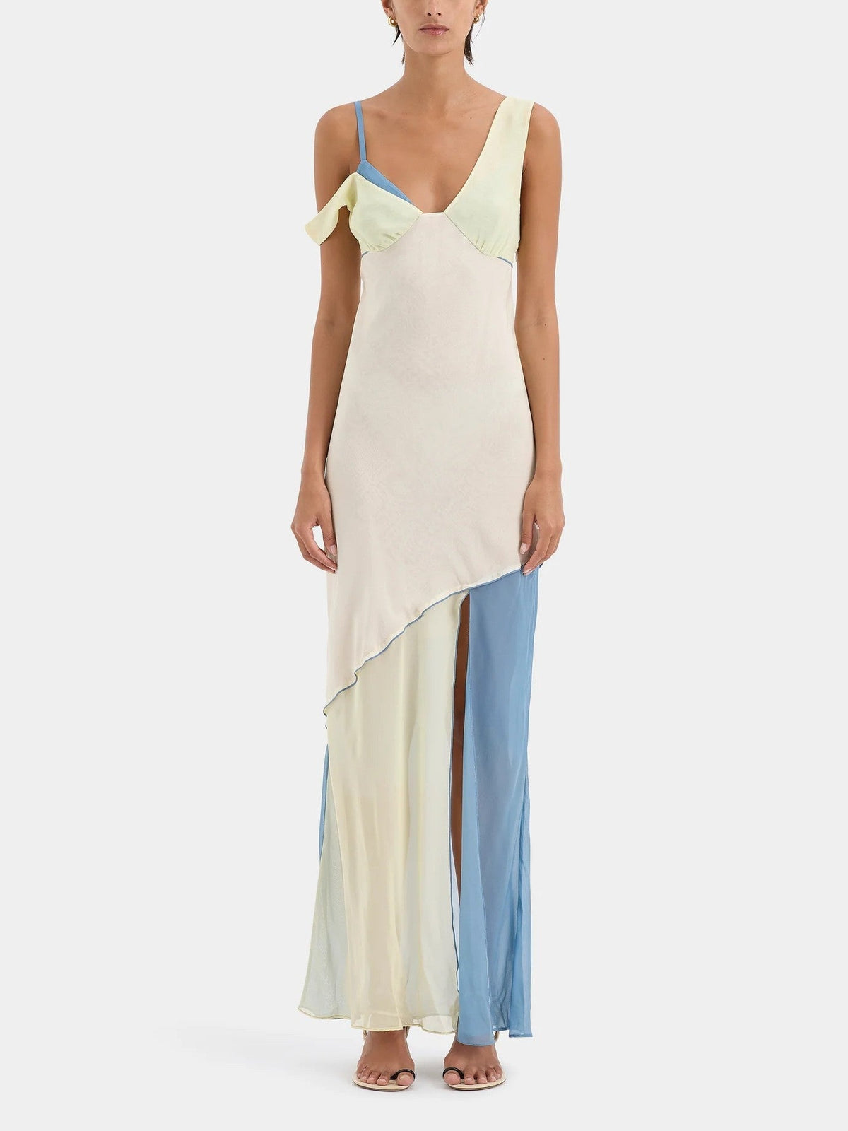 Thames Splice Midi Dress Newgew Dresses