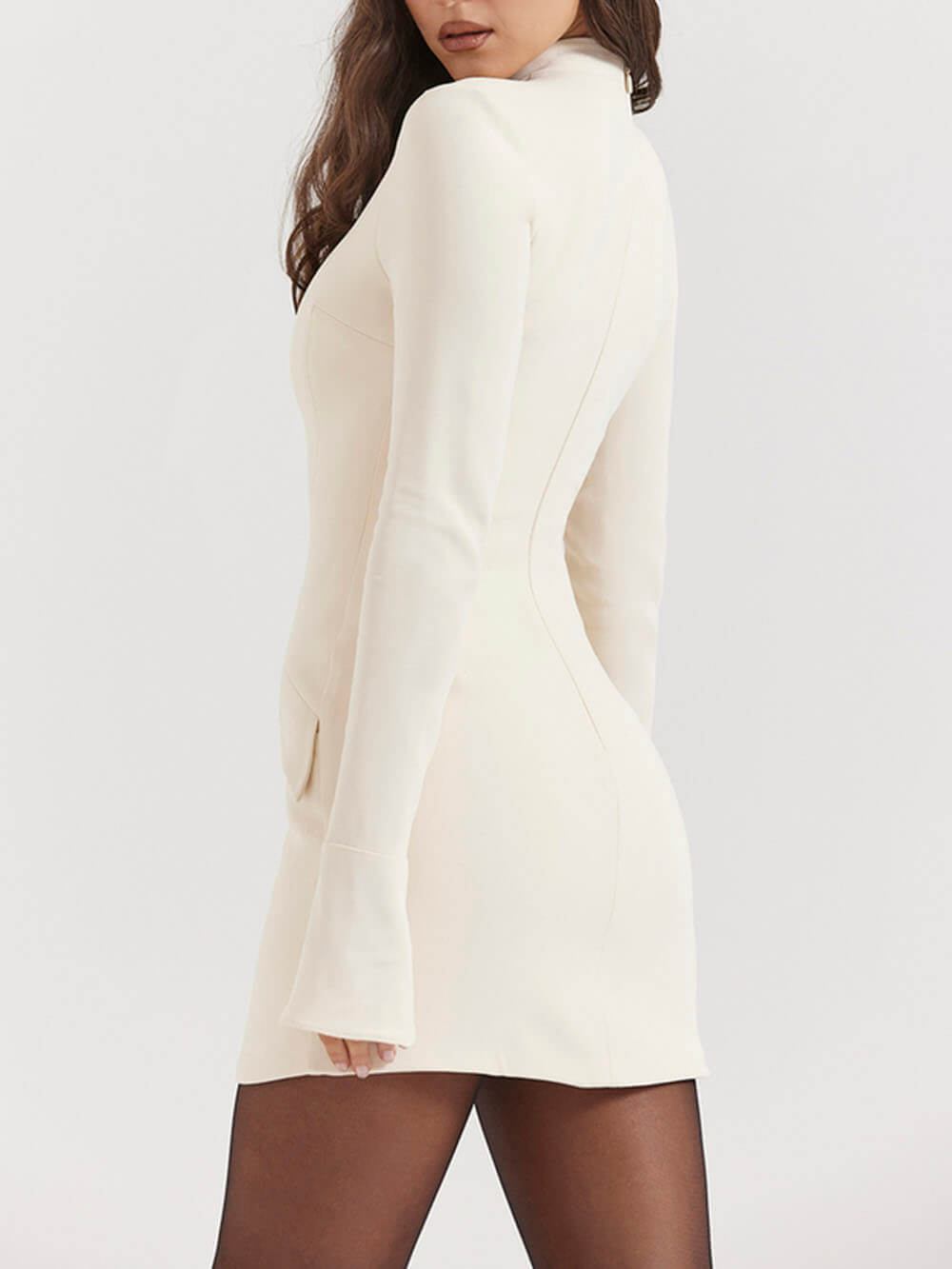 Vintage Cream Mini Dress Newgew Dresses