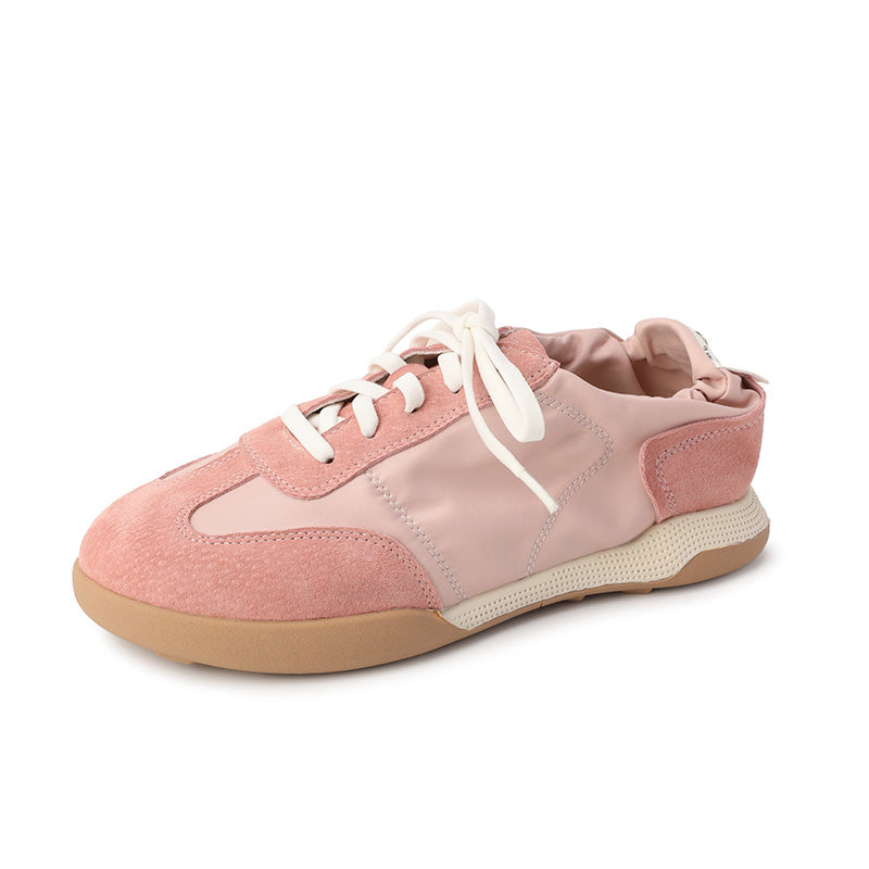 Women Patchwork Leather Comfort Soft Casual Shoes Newgew Shoes