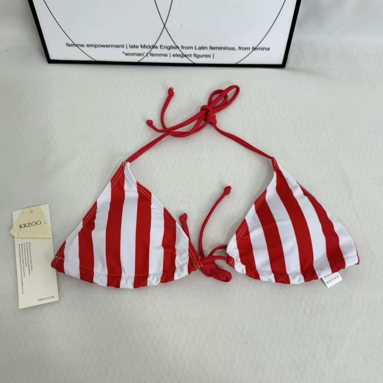 Strappy Necked Swimming Suit PinTow