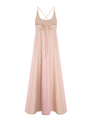 Two-Tone Spliced Maxi Dress Newgew Dresses