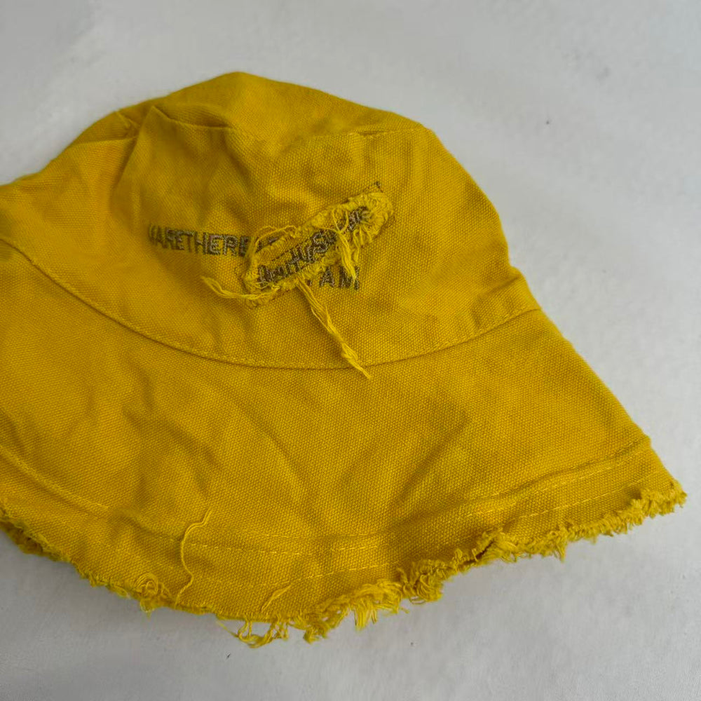 Korean-Style Sun-Protection Bucket Hat PinTow