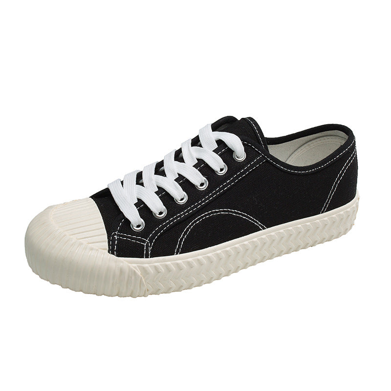 Men's Spring Trendy Biscuit Shape Couple Canvas Shoes Newgew