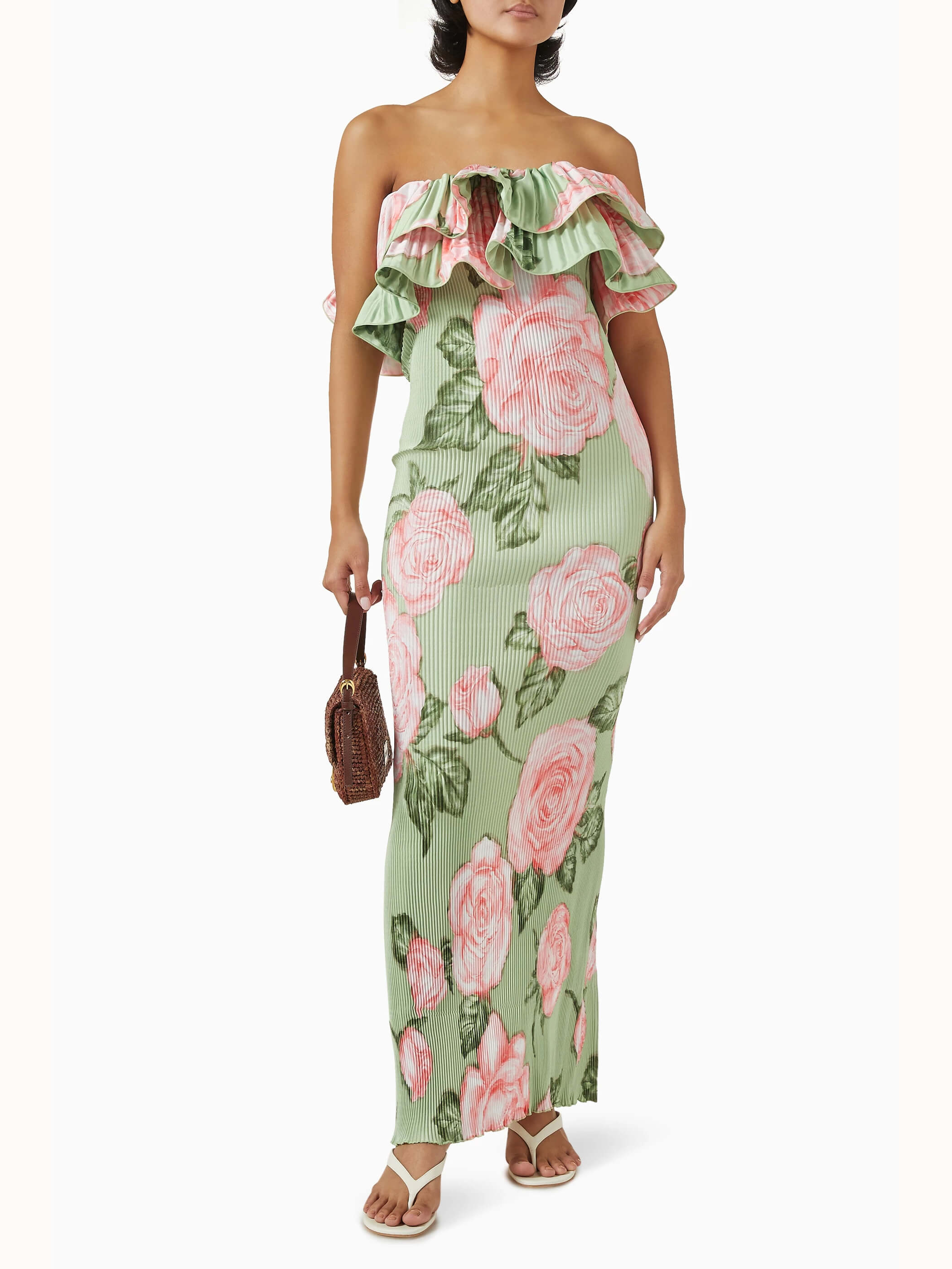 Premiere Pleated One-shoulder Gown Newgew Dresses