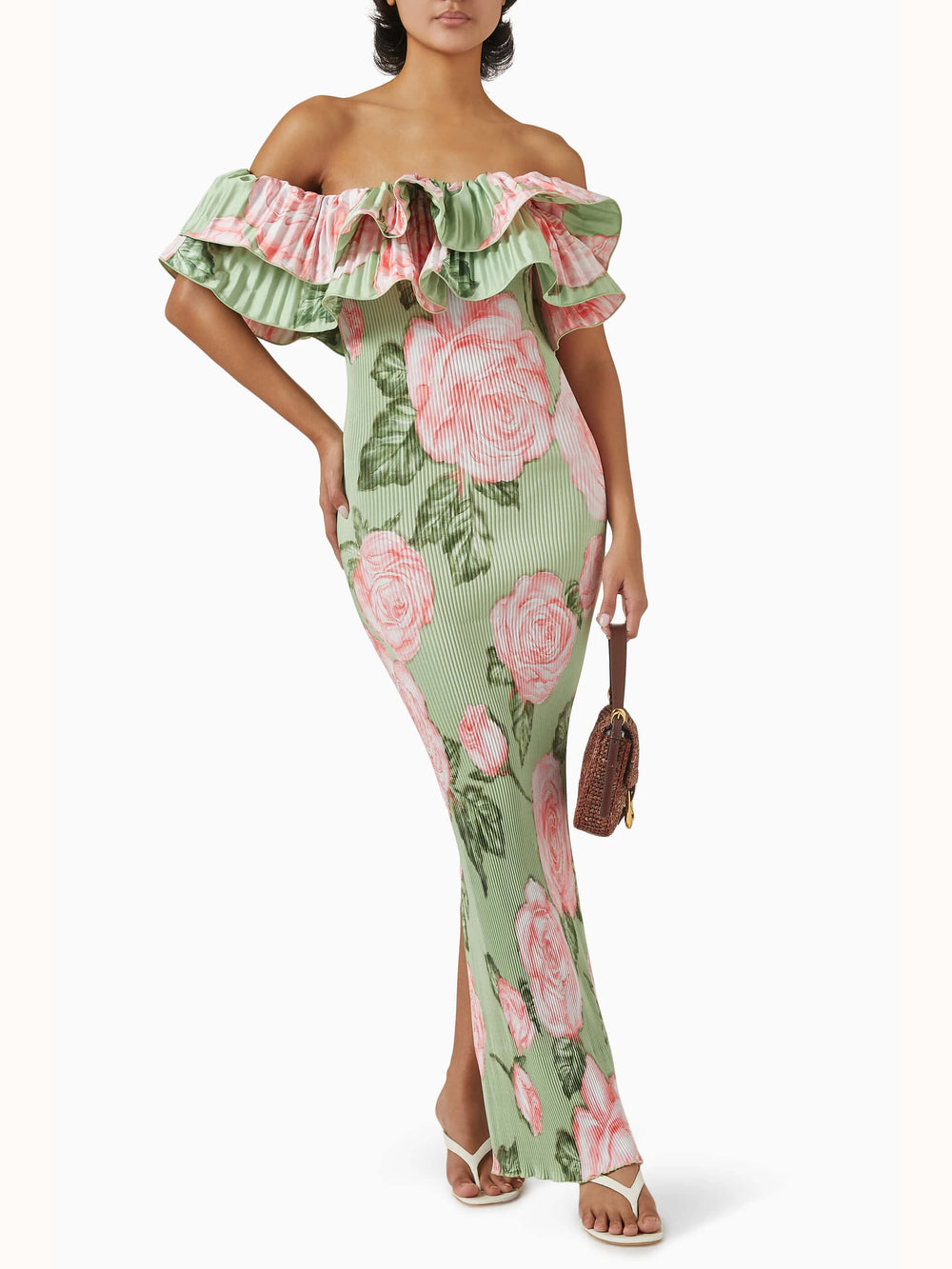 Premiere Pleated One-shoulder Gown Newgew Dresses