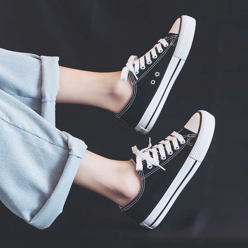 Classic Women's Korean Style Spring Couple Canvas Shoes Newgew