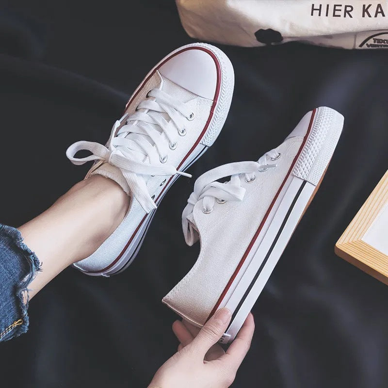 Classic Women's Korean Style Spring Couple Canvas Shoes Newgew