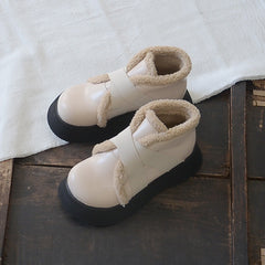 Women Retro Casual Minimalist Furred Boots Newgew Shoes