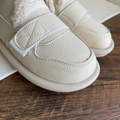 Women Minimalist Soft Furred Flat Boots Newgew Shoes