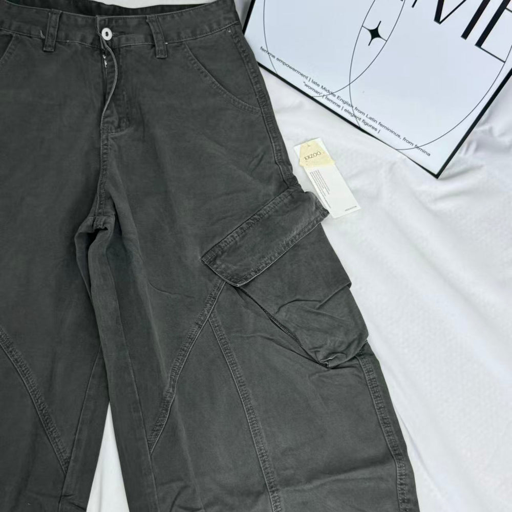 Cargo-Style Curved-Leg Rousers PinTow