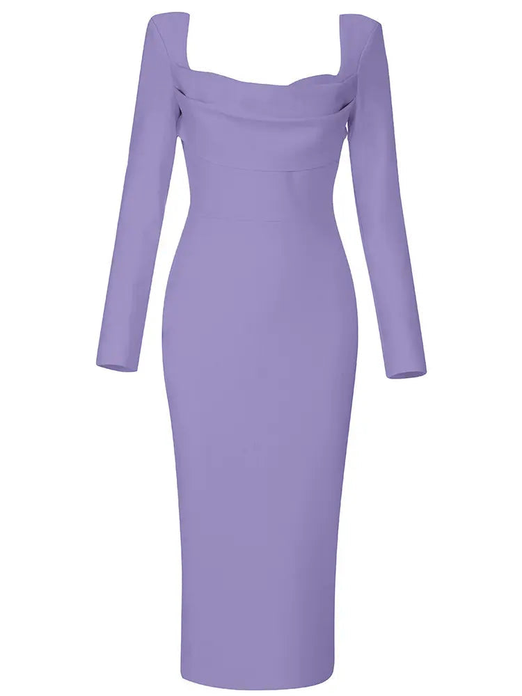 Bandage Square Neck Dress Newgew Dresses