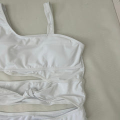 Patchwork Hollowed-Out One-Piece Top PinTow