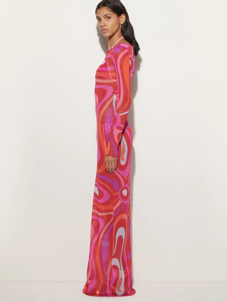 Marm Chiffon Maxi Dress Newgew Dresses