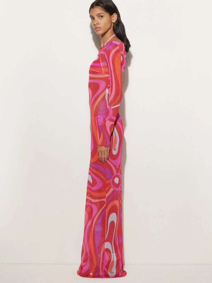 Marm Chiffon Maxi Dress Newgew Dresses