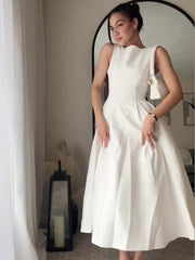 SLEEVELESS BACKLESS DRESS Newgew Dresses
