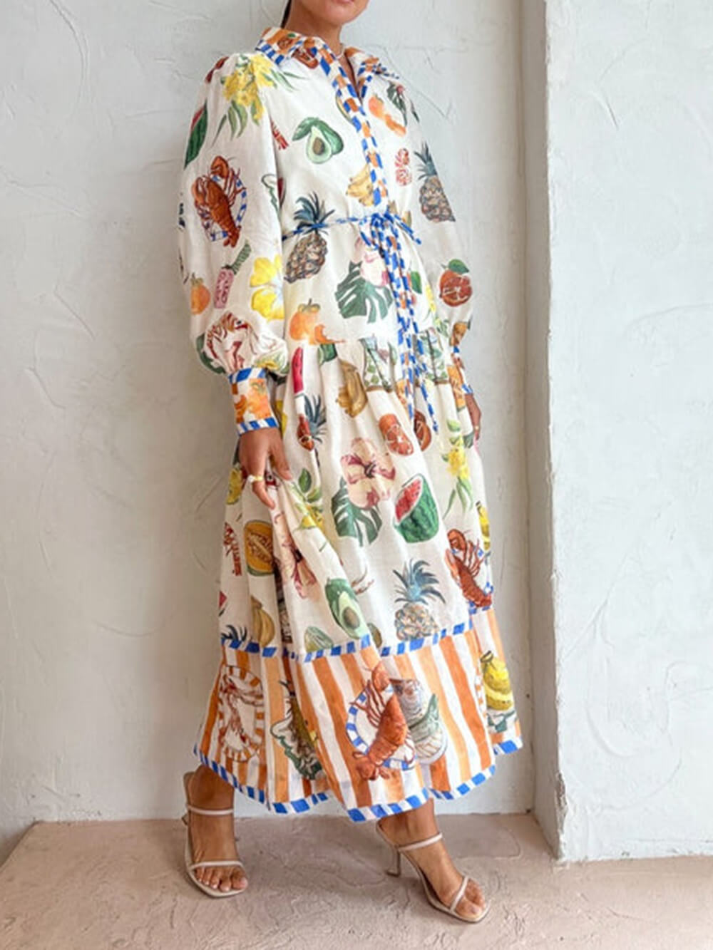 Theo Shirtdress In Multi Newgew Dresses
