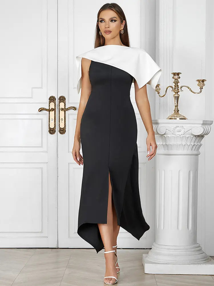 Black & White Bodycon Dress Newgew Dresses