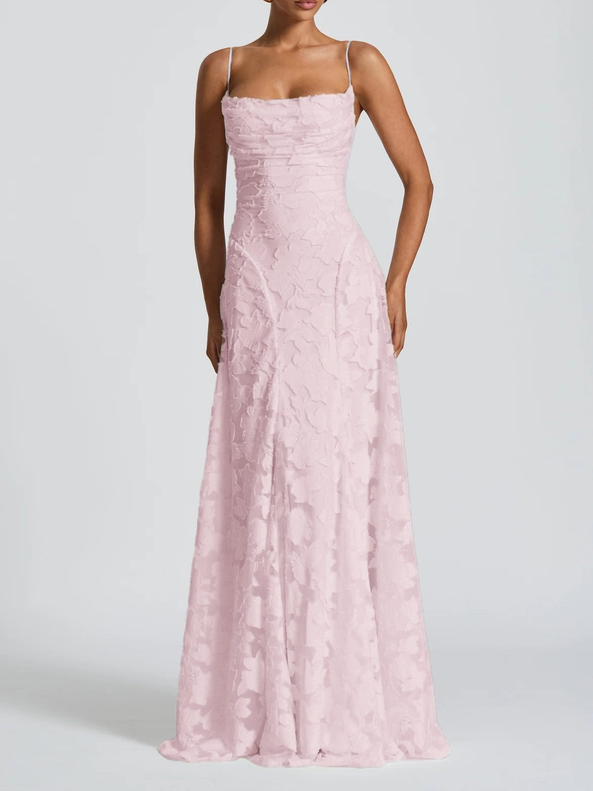Jacquard Maxi Dress Newgew Dresses