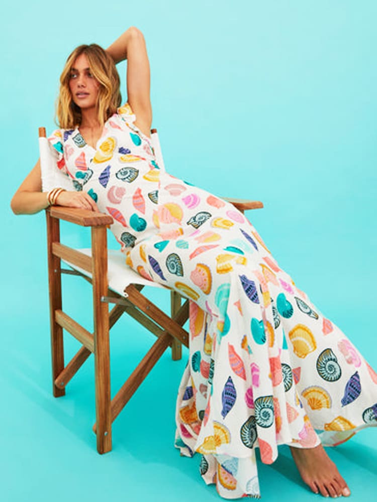 Elodie Dress Coastal Jewel Newgew Dresses