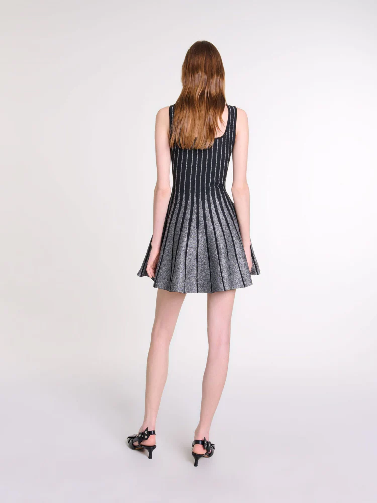 Lattice Knit Mini Dress Newgew Dresses