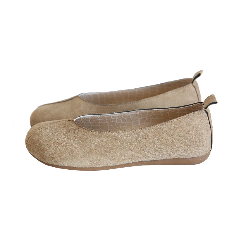 Women Retro Flat Comfortable Flats Casual Shoes Newgew Shoes