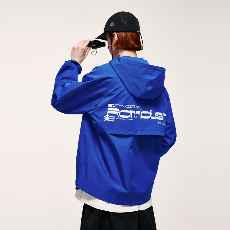 Zip Up Water Repellent Hooded Jacket Newgew