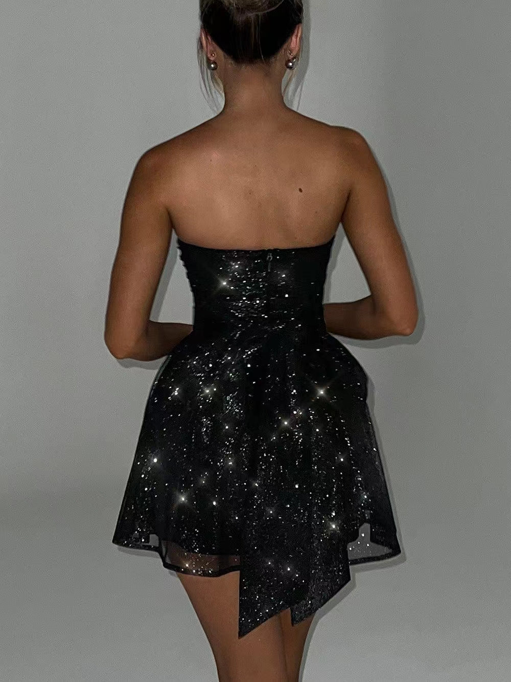 Sequin Bow Corset Dress Newgew Dresses