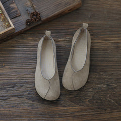 Women Retro Flat Comfortable Flats Casual Shoes Newgew Shoes