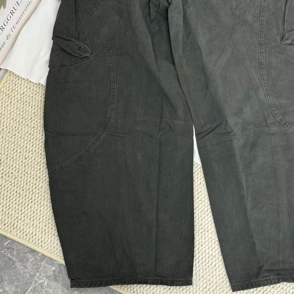 Cargo-Style Curved-Leg Rousers PinTow