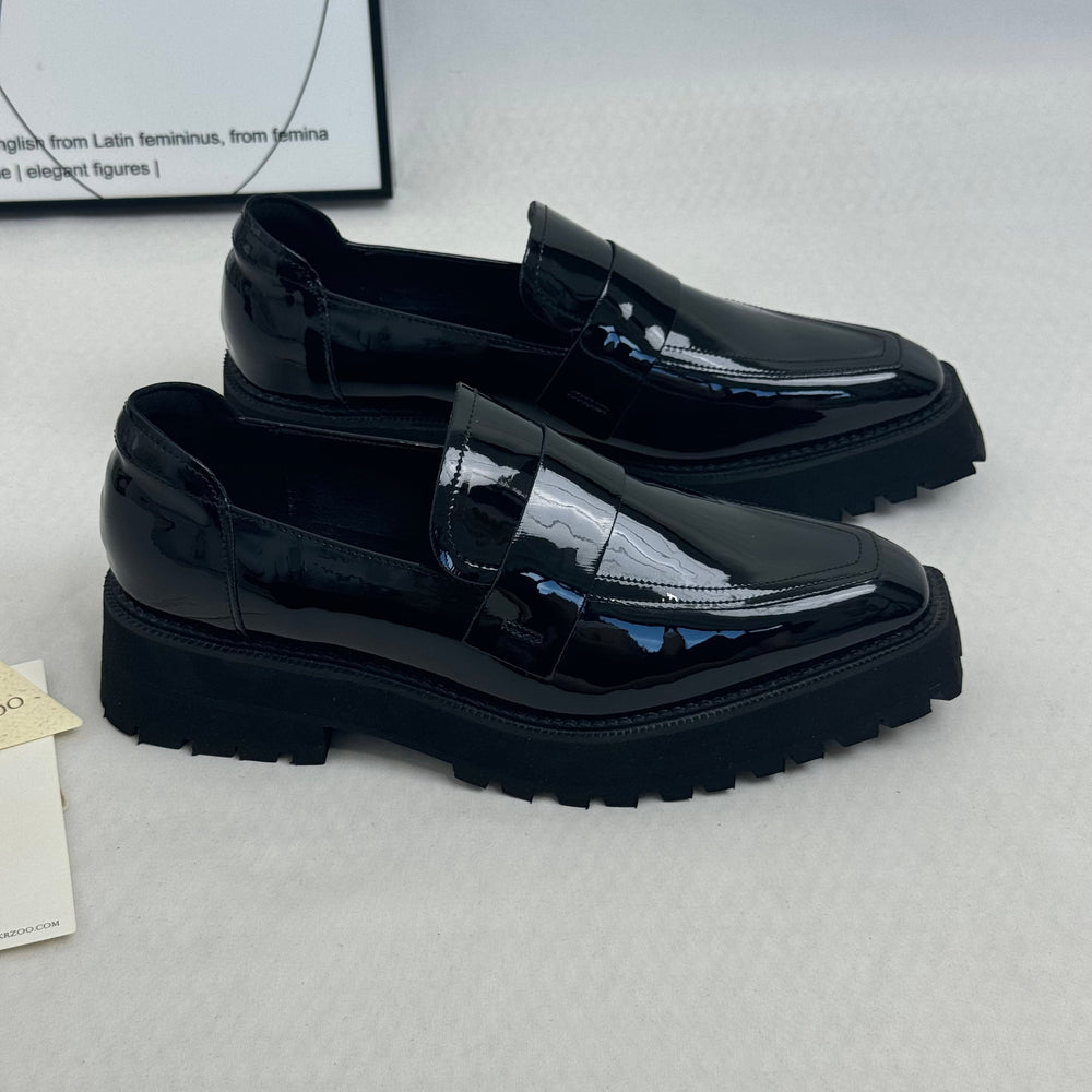 British Pointed-Toe High-Heeled Shoes PinTow