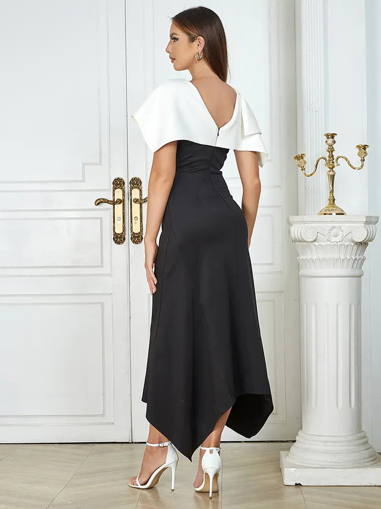 Black & White Bodycon Dress Newgew Dresses