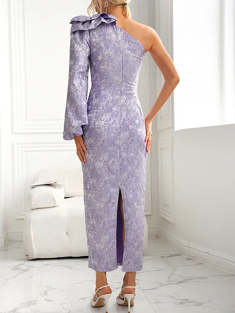 Fashionable Strapless  Long Sleeve Dress Newgew Dresses