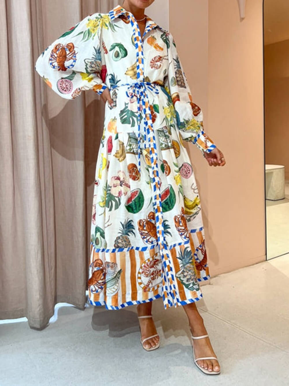 Theo Shirtdress In Multi Newgew Dresses