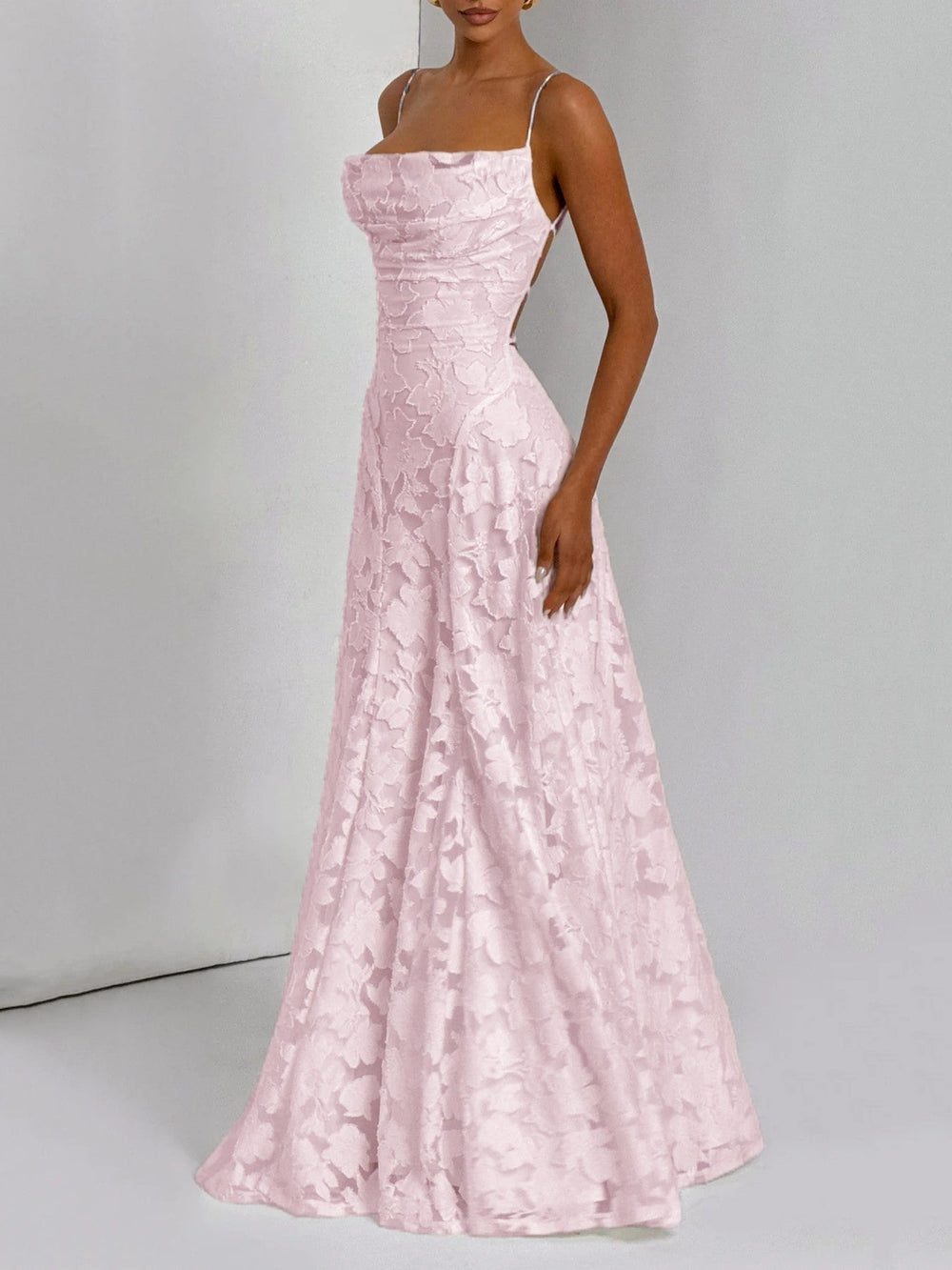 Jacquard Maxi Dress Newgew Dresses
