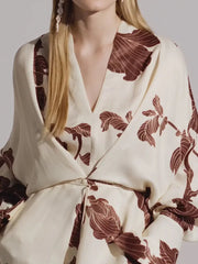 Origami Print Kimono Dress Newgew Dresses