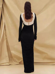 Fashion Strapless Long Sleeve Dress Newgew Dresses