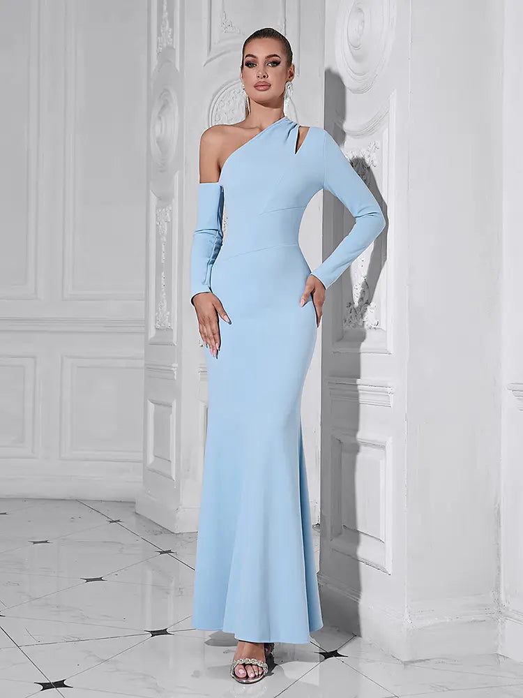 Off-Shoulder Bodycon Evening Gown Newgew Dresses