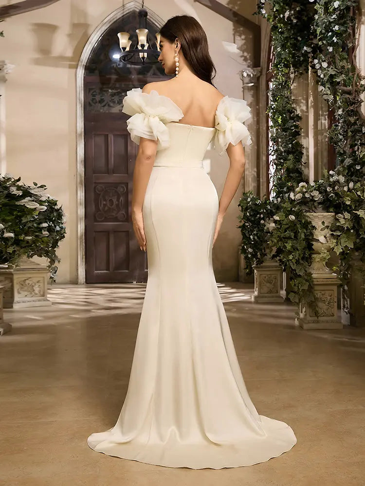 Strapless Mesh Back Dress Newgew Dresses